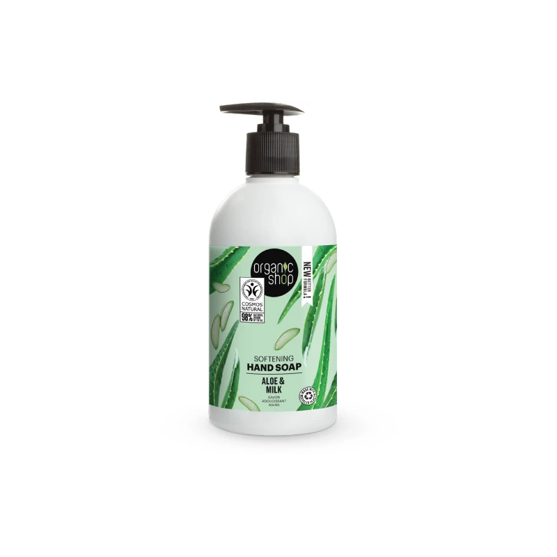 Organic Shop  Sapone Mani Naturale all'Aloe Vera  Saponi