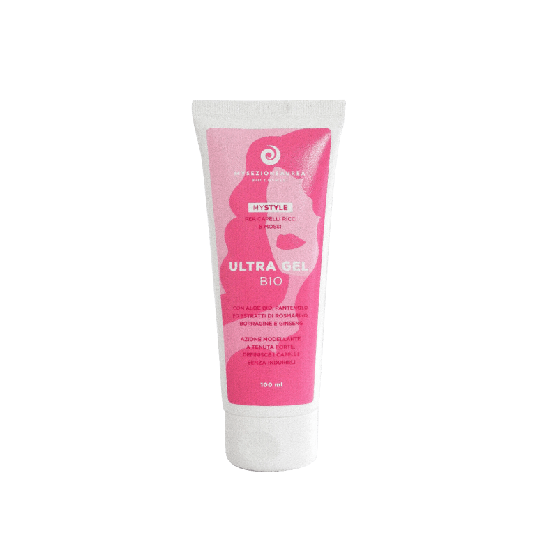 MY STYLE organic ultra gel for curly and wavy hair My Sezione Aurea Styling  Available on Yumibio.com