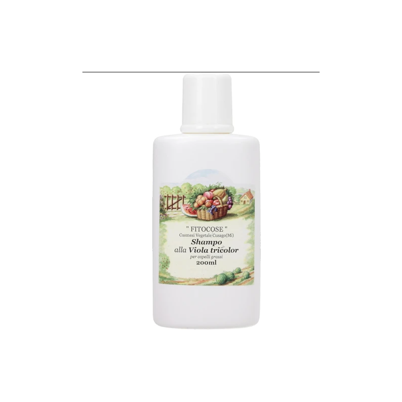 Shampooing, Viola Tricolor Fitocose Shampooing bio cheveux gras   Disponible sur Yumibio.com