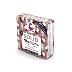 Shampoo Solid, Vanilla, and Coconut for Dry Hair Lamazuna Shampoo Dry and treated hair  Available on Yumibio.com