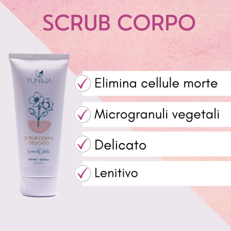 Yuniwa Cosmetics  Scrub Corpo Delicato al Gelsomino - Sera d'Estate  Scrub Corpo