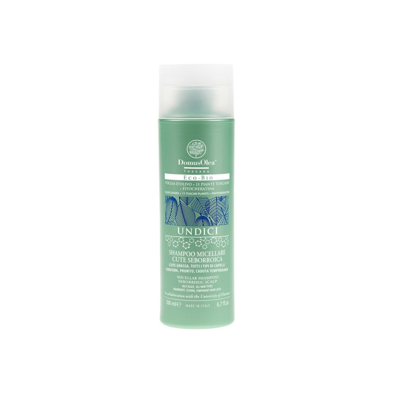 Shampooing Micellaire pour Séborrhéique Domus Olea Toscana Shampooing bio cheveux gras   Disponible sur Yumibio.com