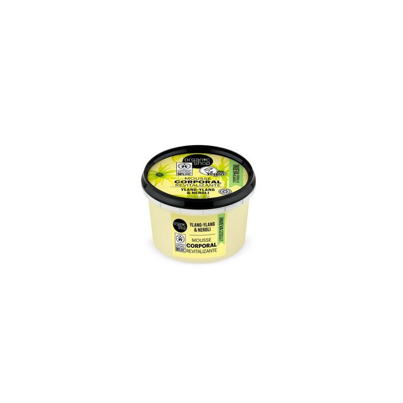 Organic Shop  Mousse Corpo Naturale Ylang-ylang e Neroli  Creme Corpo Bio
