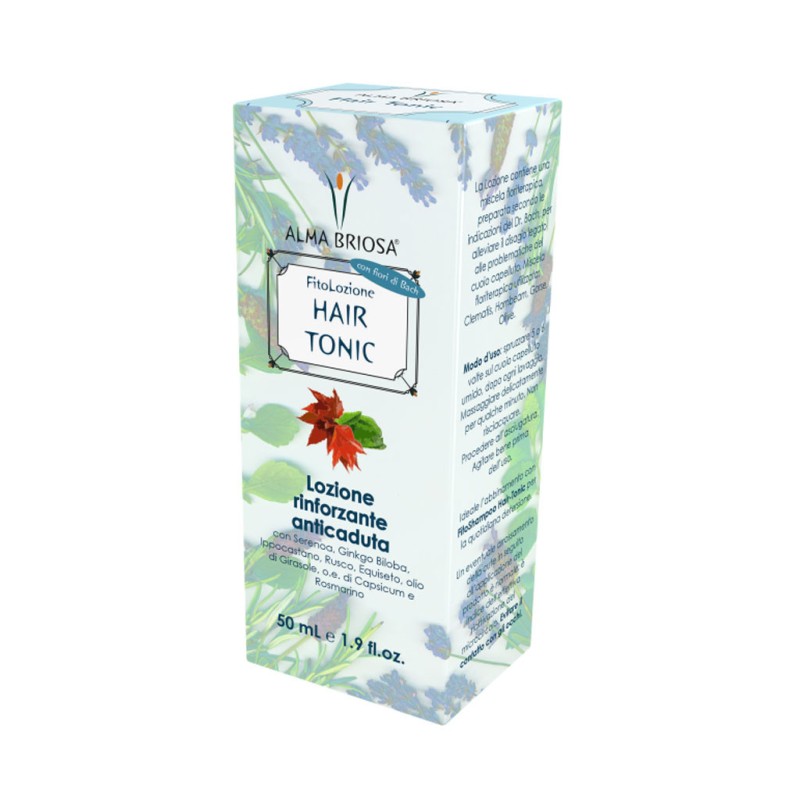 Alma Briosa  Hair Tonic - Lozione Rinforzante Anticaduta  Caduta Capelli