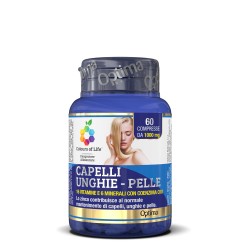 Optima Naturals  Integratore alimentare per unghie, pelle, capelli  Integratori Alimentari