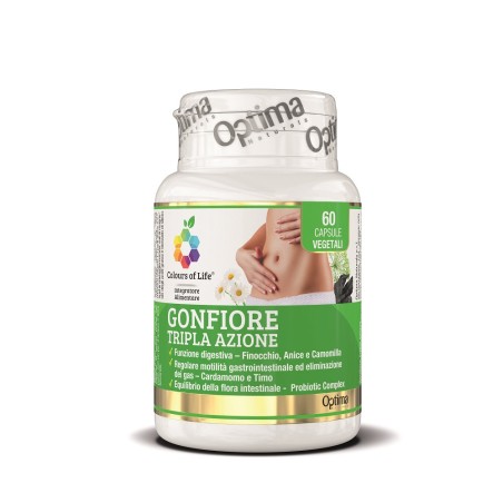 Complément Alimentaire-Triple Action Gonflante Optima Naturals Integratori Alimentari   Disponible sur Yumibio.com