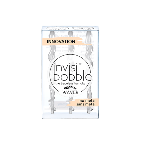 Barrette - Waver Crystal Clear Invisibobble Brosses et Peignes   Disponible sur Yumibio.com