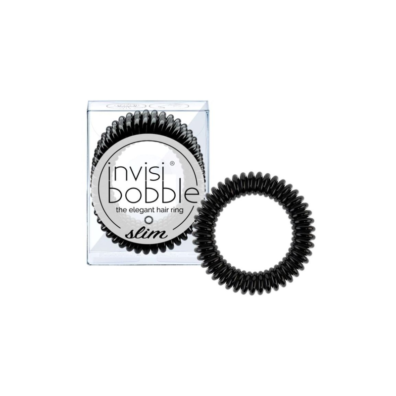 Invisibobble  Elastico Sottile - Nero  Spazzole e Phon