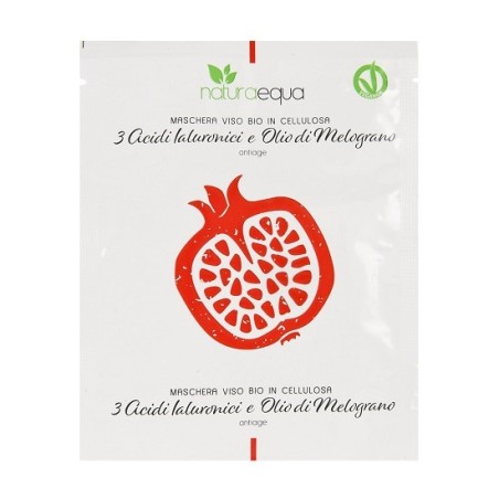 Mask anti-aging, Bio Oil, Pomegranate Naturaequa Mask  Available on Yumibio.com