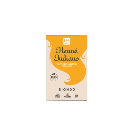 Blonde Henna Powder Tea Natura Vegetable and Henne colours  Available on Yumibio.com