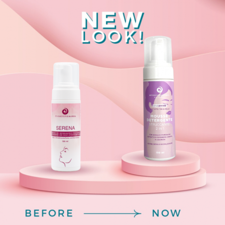 Cleansing mousse and makeup remover 2in1-Diva Divine My Sezione Aurea Facial cleanser  Available on Yumibio.com