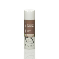 Purifying Cream Shampoo Verdesativa Shampoo bio oily hair  Available on Yumibio.com