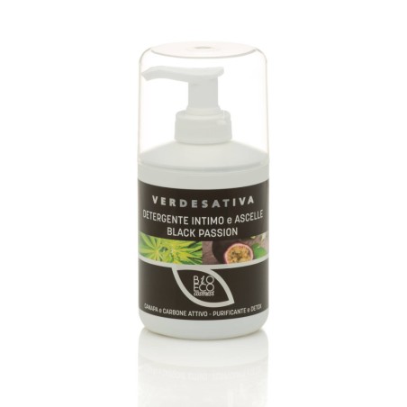 Intimate Cleanser and Armpits Black Passion Verdesativa Detergents  Available on Yumibio.com
