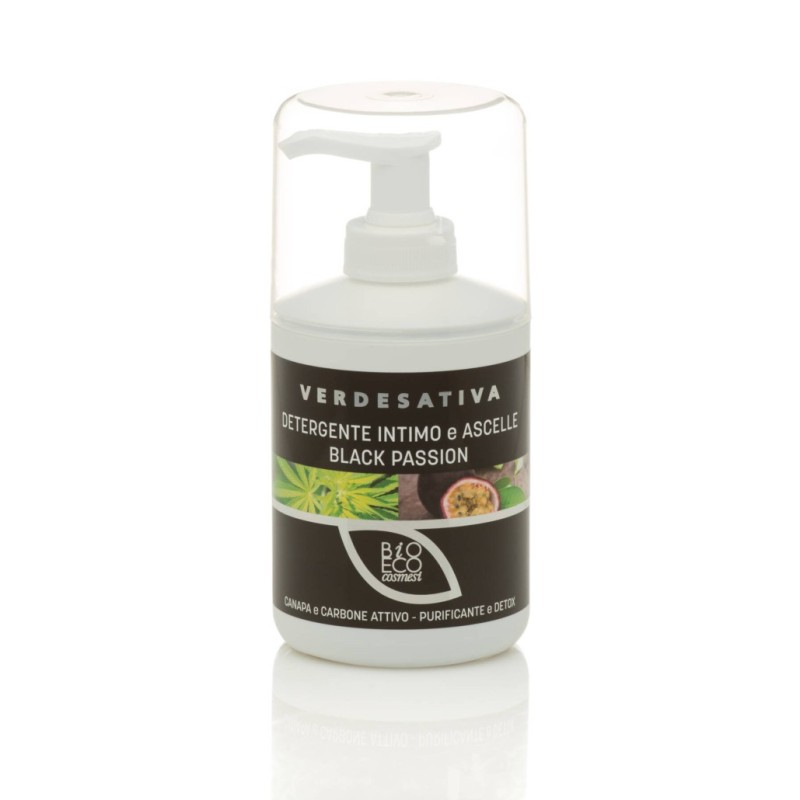 Verdesativa  Detergente Intimo ed Ascelle Black Passion  Detergenti