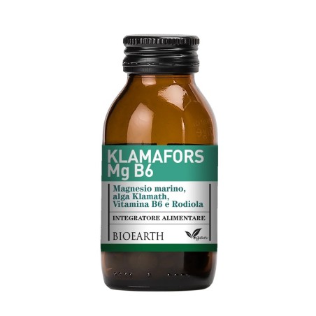 Dietary Supplement Klamafors MG-B6 Bioearth Integratori Alimentari  Available on Yumibio.com