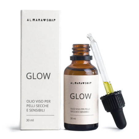 Oil Facial for Dry Skin - Glow Almara Soap Oil  Available on Yumibio.com