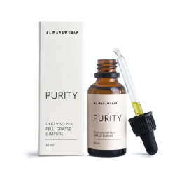 Huile pour le Visage pour Peau Grasse - Pureté Almara Soap Huile   Disponible sur Yumibio.com