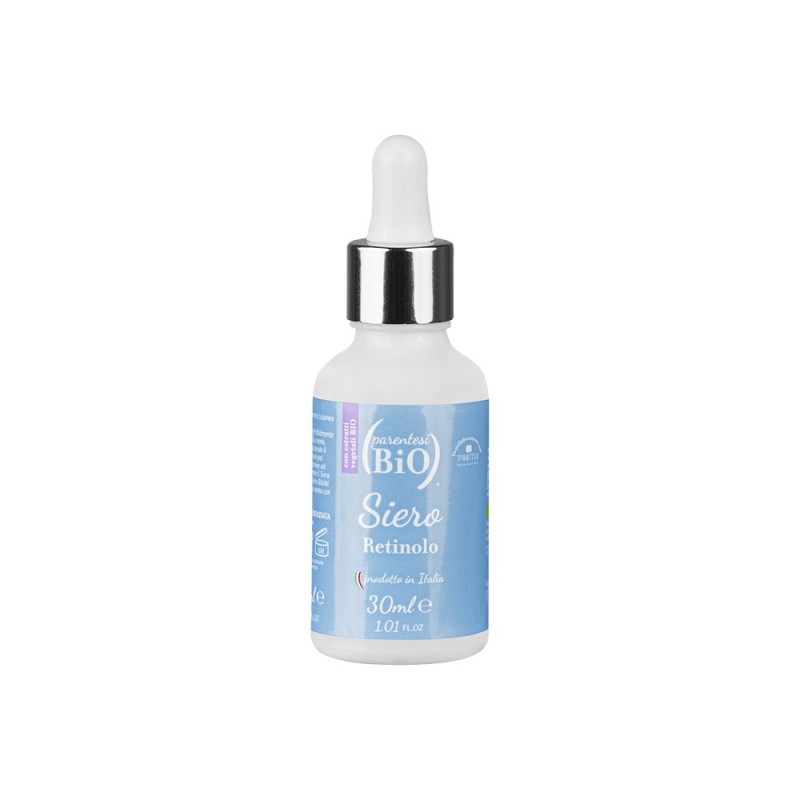 Retinol Serum Parentesi Bio Boosters and actives  Available on Yumibio.com