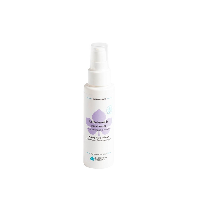 Milk Leave-In Reviving Biofficina Toscana Styling  Available on Yumibio.com