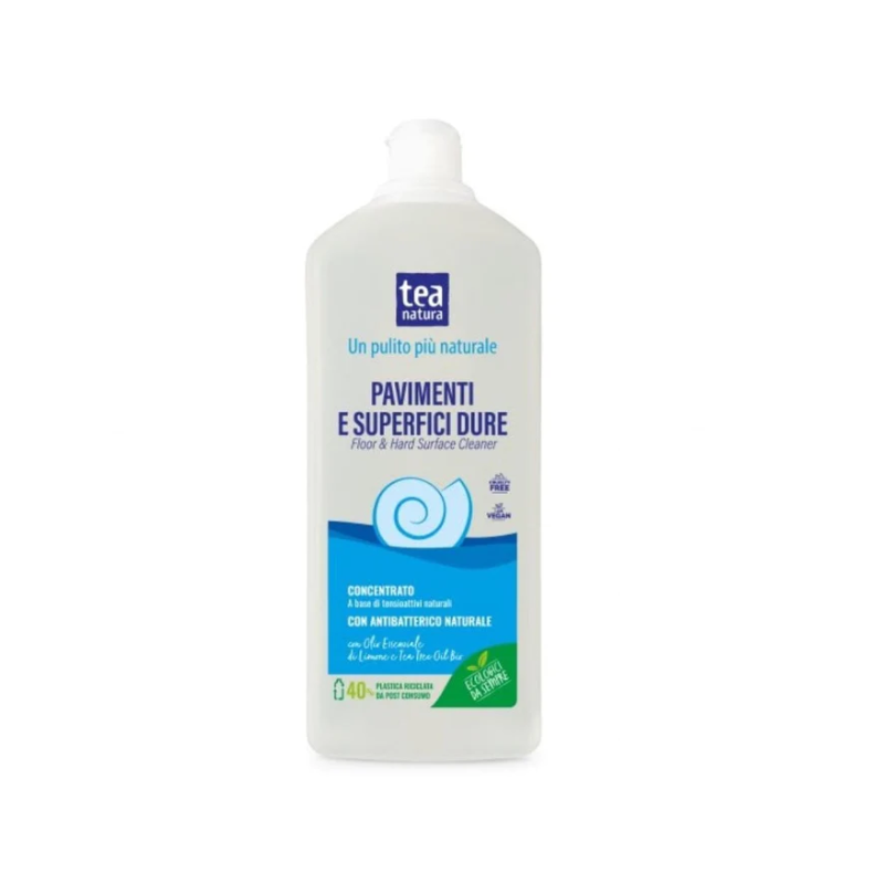 Detergent for Floors and Hard Surfaces Tea Natura Floors  Available on Yumibio.com