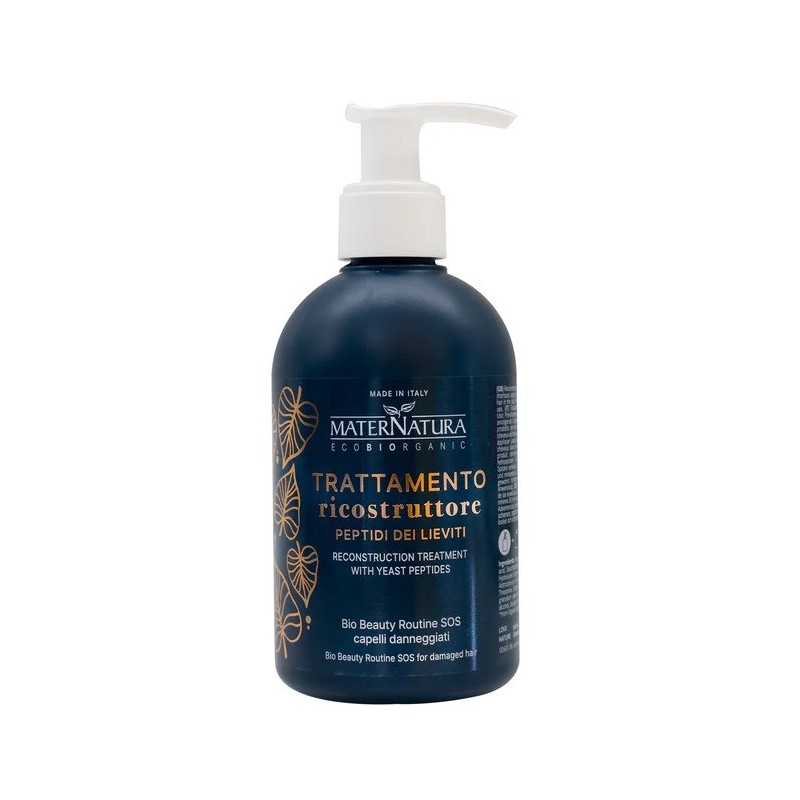 Maternatura  Trattamento Ricostruttore ai Peptidi dei Lieviti  Impacco pre-shampoo
