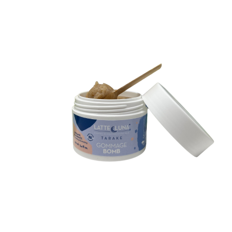 Gommage Bomb - Exfoliant Lissant et Illuminateur Latte e Luna Gommages et exfoliants   Disponible sur Yumibio.com