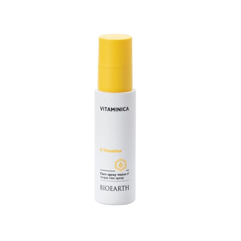 Bioearth  Vitaminica - Acqua Spray Viso 6 Vitamins  Tonici