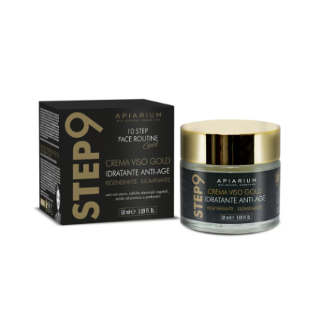 Anti-aging Moisturizing GOLD Face Cream-Step 9 Apiarium Face cream  Available on Yumibio.com