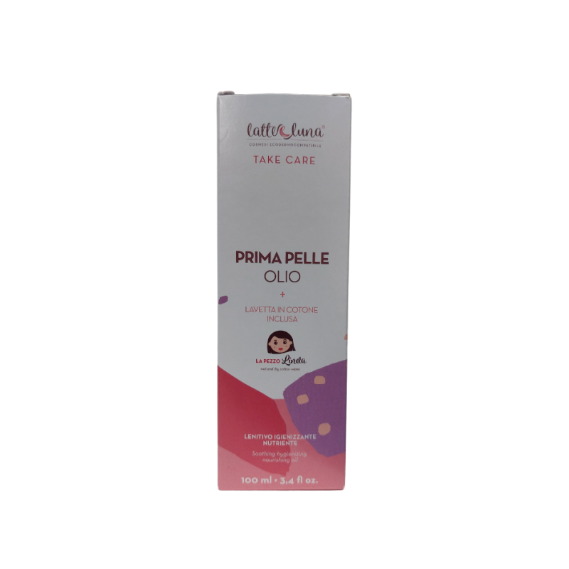 Latte e Luna  Olio corpo Lenitivo - Prima Pelle + Pezzolinda  Oli e Burri