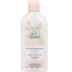 Milk make-up remover, Donkey Milk SO’BiO étic Makeup removers  Available on Yumibio.com