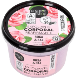 Gommage Corporel à la Rose de Damas Naturelle Organic Shop gommage   Disponible sur Yumibio.com