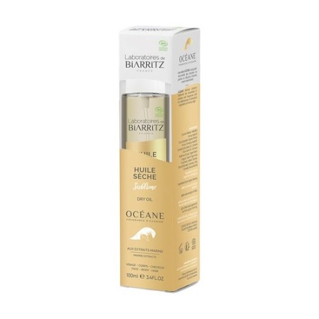 Huile Sèche De L'Océan Laboratoires de Biarritz Huiles et Beurres   Disponible sur Yumibio.com