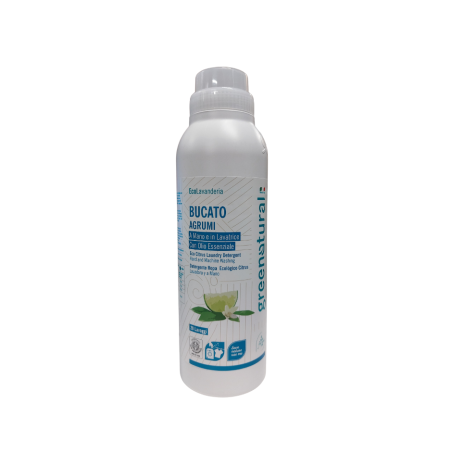 Greenatural  Detersivo Liquido per Bucato agli Agrumi  Detersivo Liquido