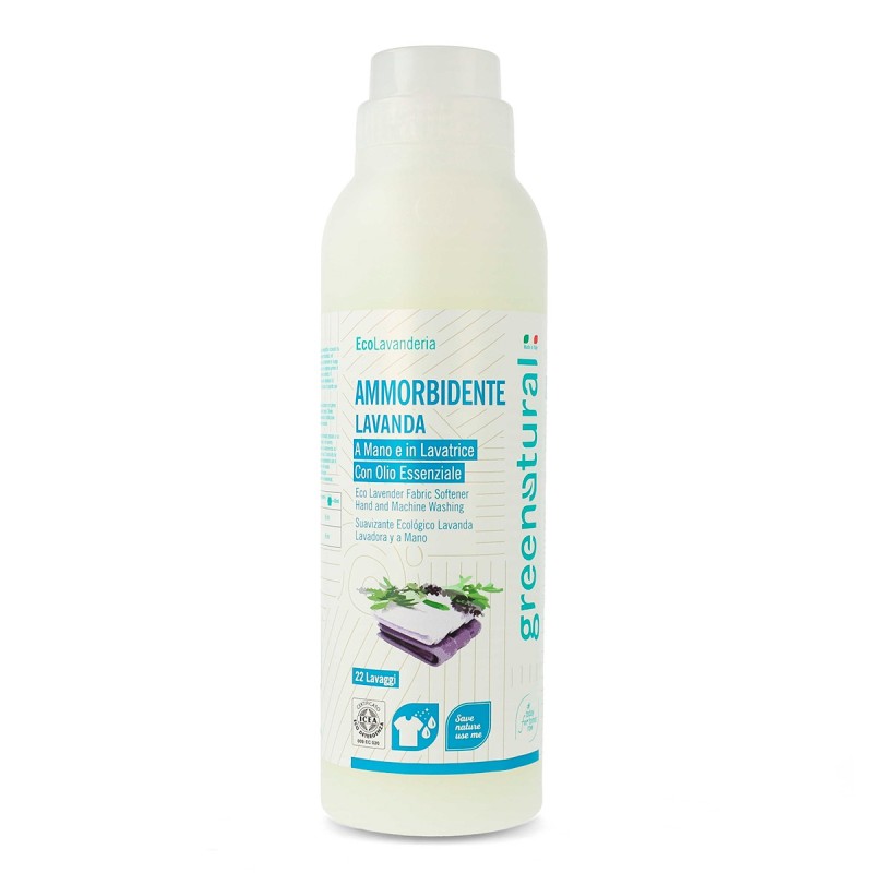 Greenatural  Ammorbidente Bucato Ecobio alla Lavanda  Ammorbidenti