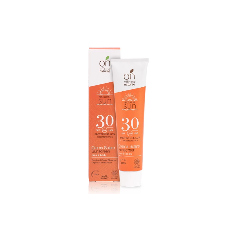 Officina Naturae  Crema Solare SPF 30 - Protezione Alta  Protezione Solare bio