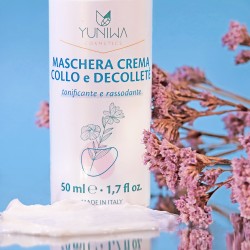 Maschera Crema Collo e Décolleté - Tonificante e Rassodante Yuniwa Cosmetics Sein De Traitements   Disponible sur Yumibio.com