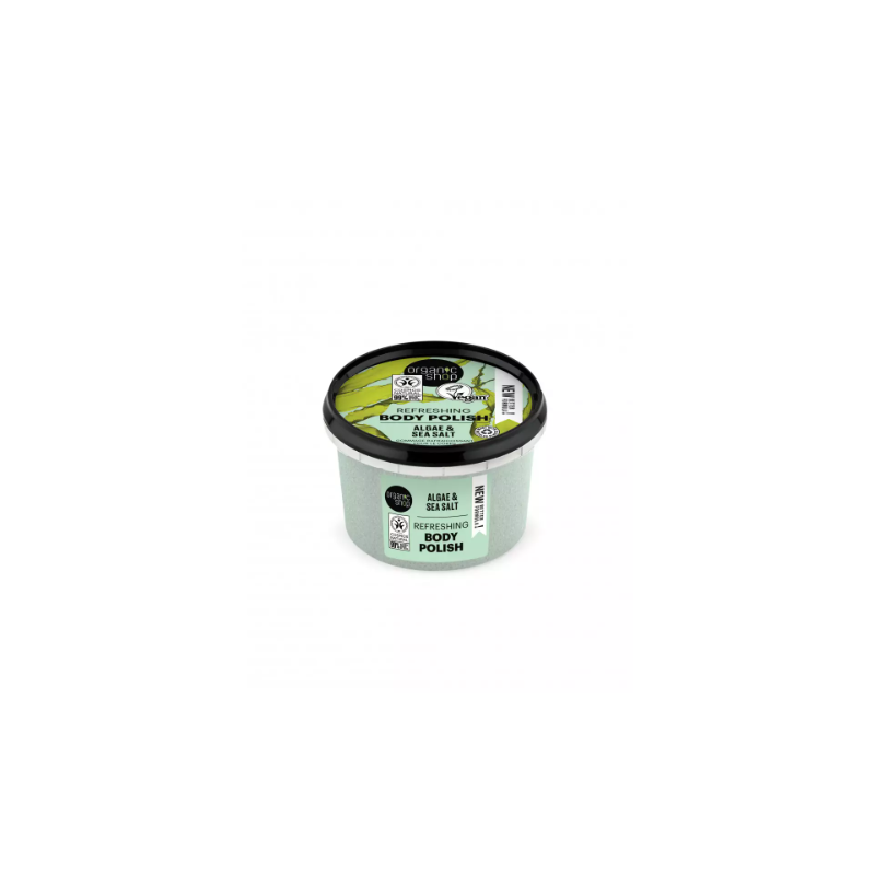 Organic Shop  Scrub Corpo Naturale alle Alghe dell'Atlantico  Scrub Corpo