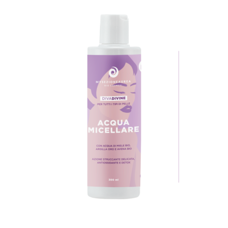 MICELLAR WATER for all skin types DIVA DIVINE My Sezione Aurea Makeup removers  Available on Yumibio.com