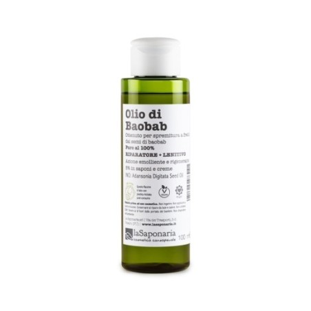 L'huile de Baobab Végétalien La Saponaria Huiles et de Macération   Disponible sur Yumibio.com