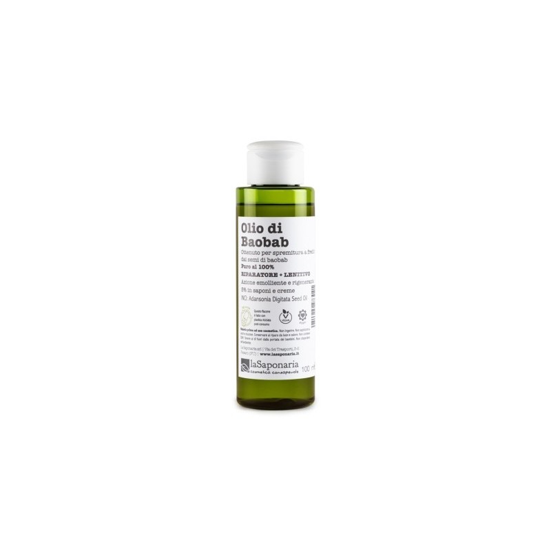 La Saponaria  Olio di Baobab Vegan  Oli e Macerati