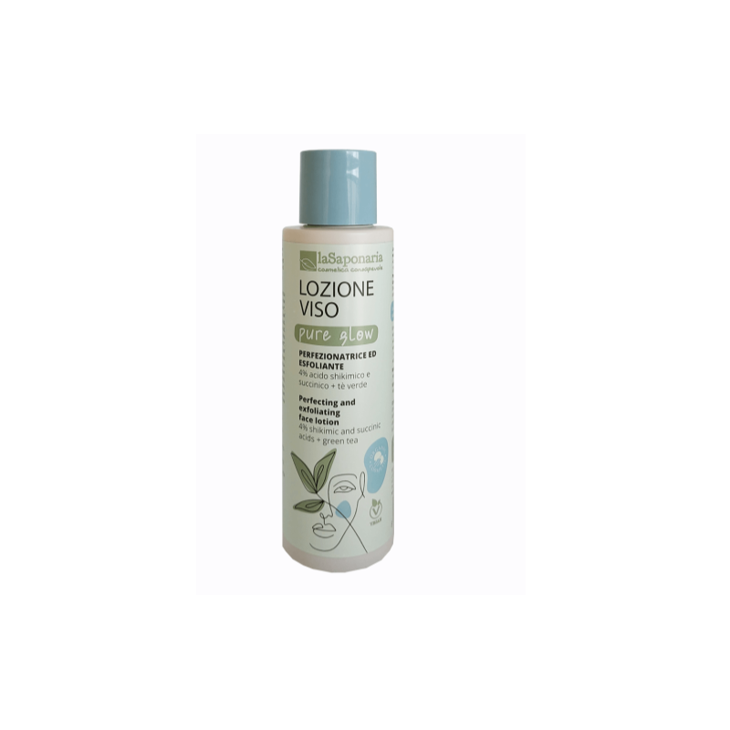 La Saponaria  Lozione Viso PURE GLOW  Tonici