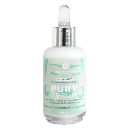 Pur Ser Serum-purifying and astringent Face Serum My Sezione Aurea Whey  Available on Yumibio.com
