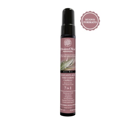 Oil anti-age Face Body Hair 7 in 1 Spray Domus Olea Toscana Oil  Available on Yumibio.com