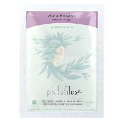 Phitofilos  Tintura Vegetale in Polvere - Viola Mogano  Henné e Tinte Vegetali
