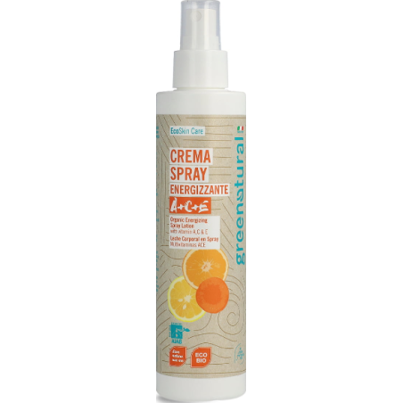 Cream Body Spray Organic multi vitamin ACE Greenatural Organic Body Creams  Available on Yumibio.com