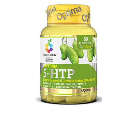 Complément Alimentaire Bien-être Mental-Griffonia 5-HTP Optima Naturals Integratori Alimentari   Disponible sur Yumibio.com