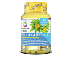 Optima Naturals  Rodhiola Rosea - Integratore per stress mentale e fisico  Integratori Alimentari