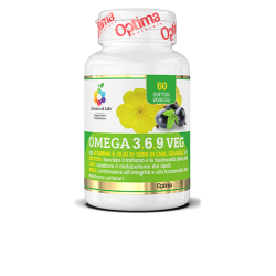 Food Supplement Functionality Cell Membranes-Omega 3,6,9 Veg Optima Naturals Integratori Alimentari  Available on Yumibio.com
