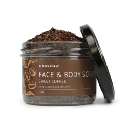 Almara Soap  Scrub Viso e Corpo - Sweet Coffee  Scrub Corpo