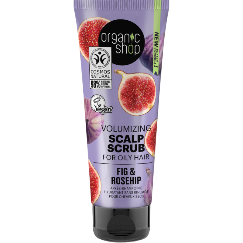 Volumizing Scalp Scrub Organic Shop Alternative scrubs and washes  Available on Yumibio.com